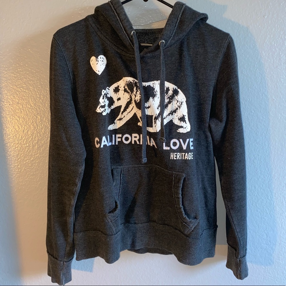 California Love Grey Hoodie